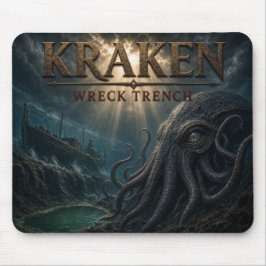 Kraken Wrak Trog Donkere Realisme Muismat