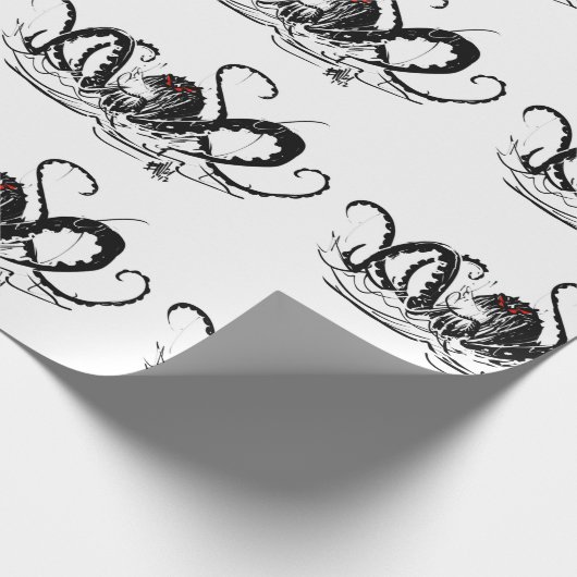 Kraken Wrapping Paper Cadeaupapier (Hoek)