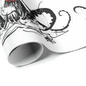 Kraken Wrapping Paper Cadeaupapier (Rol Hoek)