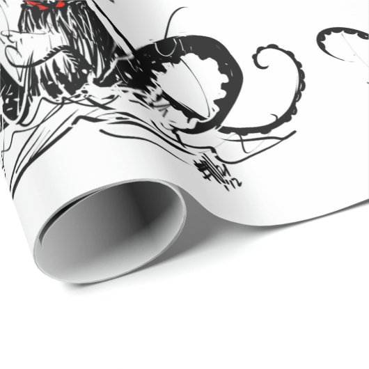 Kraken Wrapping Paper Cadeaupapier (Rol Hoek)