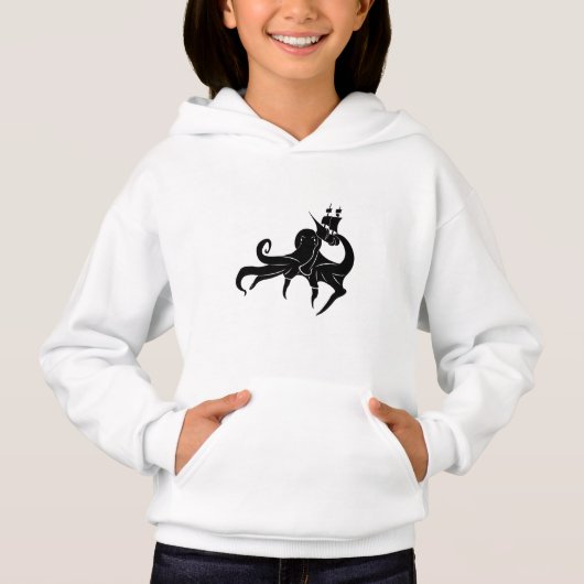 Kraken Zee Monster en schip (Voorkant)