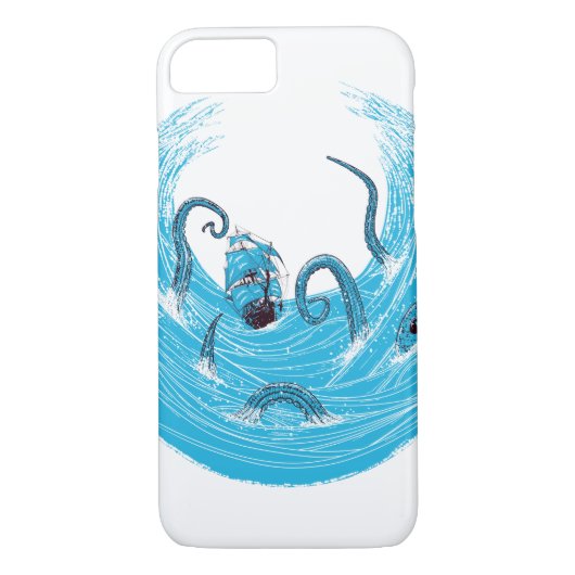 Kraken's Whirlpool Phonecase Case-Mate iPhone Case (Achterkant)