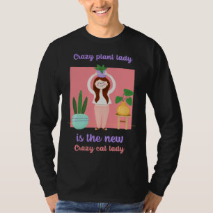 KRAKEPLANTENDAME IS DE NIEUWE KRAKEKATDAME T-SHIRT
