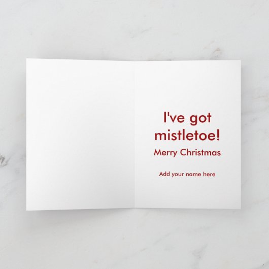 kraker feestdagen kaart (Binnen)