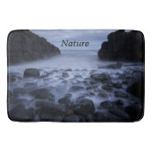 Krakjes en Rocks langs de Ocean Shoreline Bath M Badmat (Voorkant)