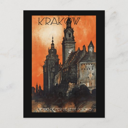 Krakow Briefkaart (Voorkant)