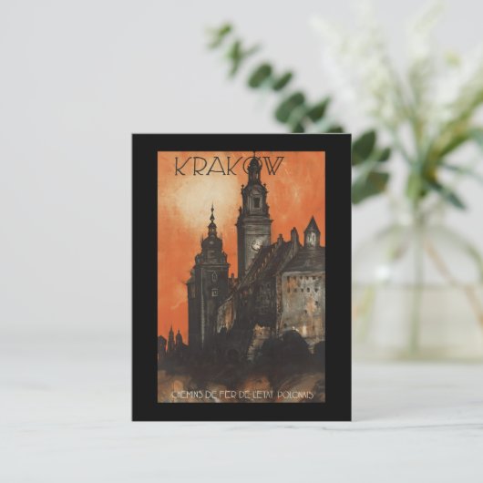 Krakow Briefkaart (Staand voorkant)