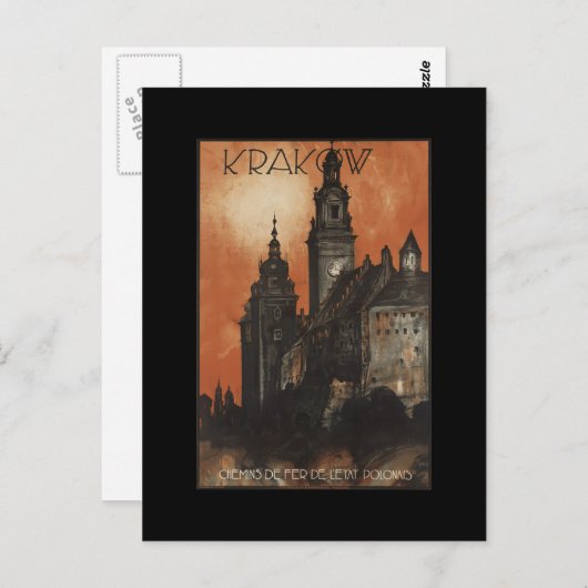 Krakow Briefkaart (Voorkant / Achterkant)