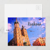 Krakow Briefkaart (Voorkant / Achterkant)