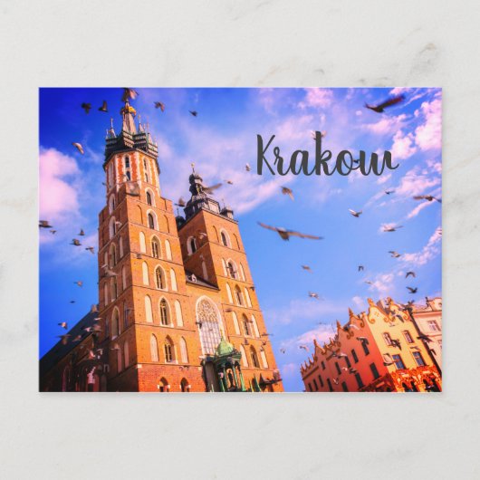 Krakow Briefkaart (Voorkant)