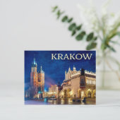 Krakow, Briefkaart Polen (Staand voorkant)