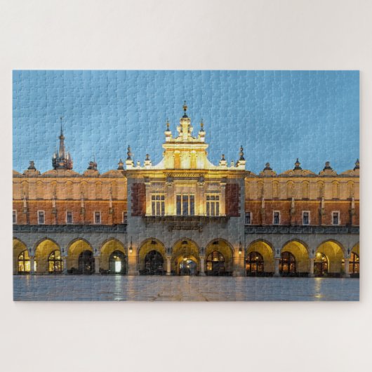 Kraków Cloth Hall Jigzaag Puzzle Legpuzzel (Horizontaal)