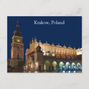 Krakow Cloth Hall Poland Briefkaart