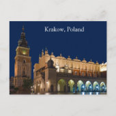 Krakow Cloth Hall Poland Briefkaart (Voorkant)