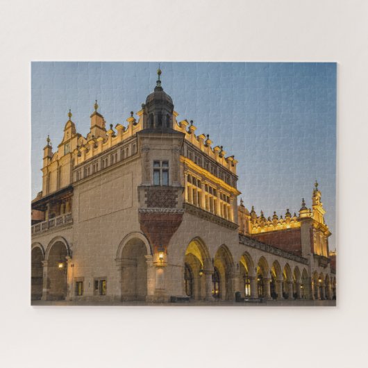 Krakow Cloth Hall Poland Puzzle Legpuzzel (Horizontaal)