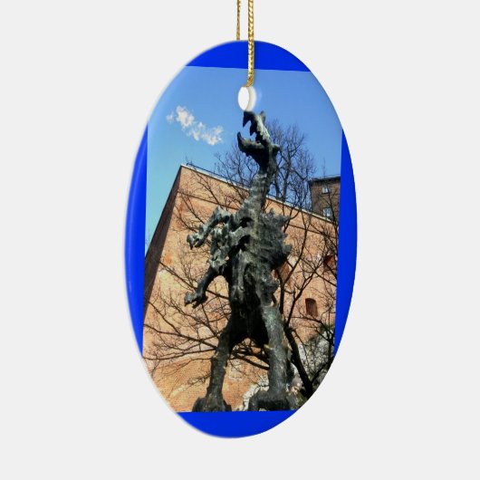 Krakow Dragon Keramisch Ornament (Rechts)