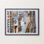 Kraków - I Love - Polen - Legpuzzel (Horizontaal)
