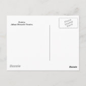 Kraków Juliusz Słowacki Theater. Briefkaart (Achterkant)