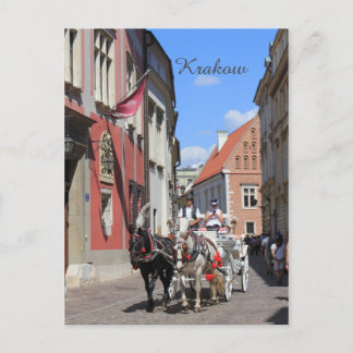 Krakow, Mariacki Church, St Mary's kerk, giften Briefkaart
