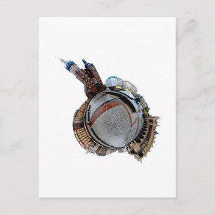 Krakow "Miniplaneet" Briefkaart