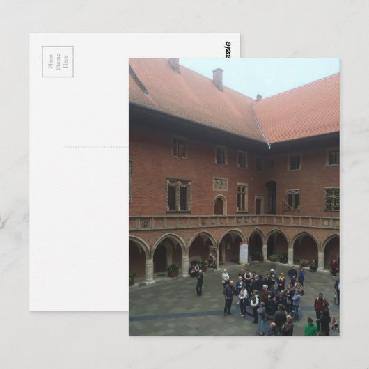 KRAKOW OLD TOWN BRIEFKAART (Voorkant / Achterkant)