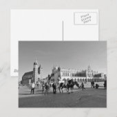 Krakow, Old Town, Polen Briefkaart (Voorkant / Achterkant)