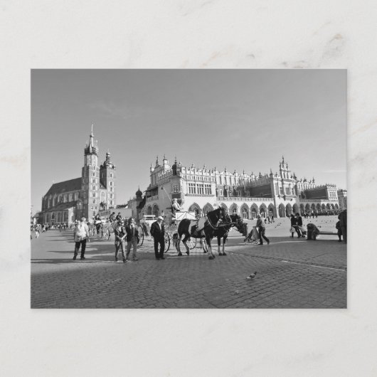 Krakow, Old Town, Polen Briefkaart (Voorkant)