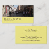 Kraków Old Town, Polen, reisagent Visitekaartje (Voorkant / Achterkant)