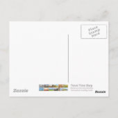 Krakow, Old Town, Polen zwart-wit briefkaart (Achterkant)