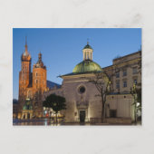 Krakow Poland Basilica Briefkaart (Voorkant)