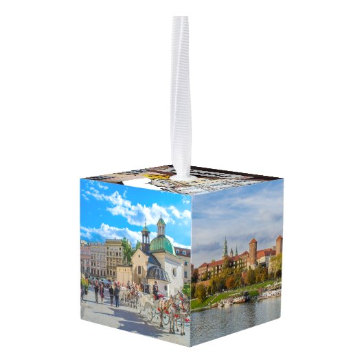 Krakow Poland City Travel Photos Custom Decoratie (Achter hoekig)