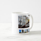 Krakow Poland Creëer Uw eigen reisfoto Koffiemok (Voorkant rechts)