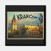 Krakow Poland Magneet (Voorkant)