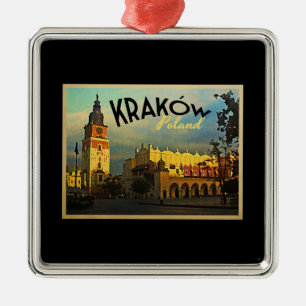Krakow Poland Metalen Ornament