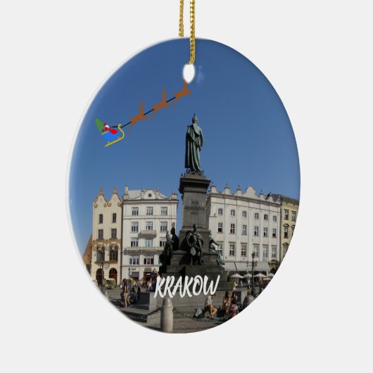 Krakow Poland Panorama keramiek Keramisch Ornament (Rechts)