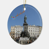 Krakow Poland Panorama keramiek Keramisch Ornament (Links)