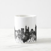 Krakow Poland Skyline BW Koffiemok (Center)