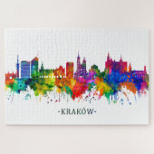 Krakow Poland Skyline Legpuzzel (Horizontaal)
