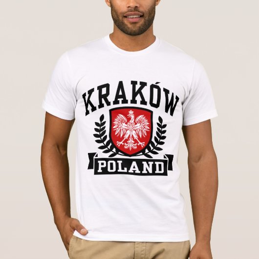 Krakow Poland T-shirt (Voorkant)