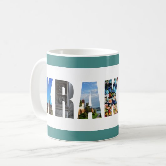 Krakow Poland Travel Photos Koffiemok (Voorkant links)