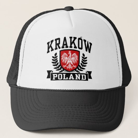 Krakow Poland Trucker Pet (Voorkant)