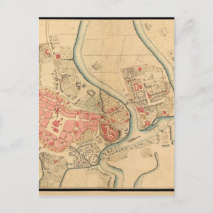 Krakow Polen 1755 Briefkaart