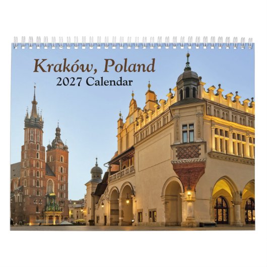 Krakow Polen 2026 Agenda Kalender (Hoes)