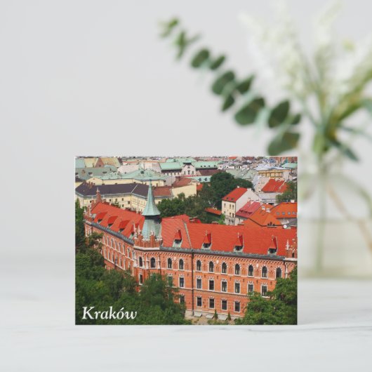 Kraków, Polen Briefkaart (Staand voorkant)