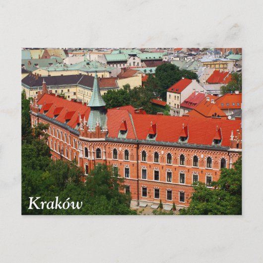 Kraków, Polen Briefkaart (Voorkant)