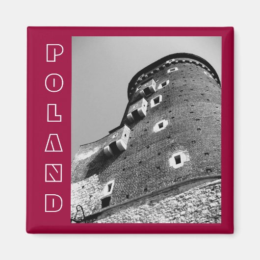 Krakow, Polen Magneet (Voorkant)