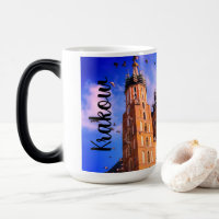 Krakow, Polen, mooie mok met vogels