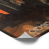 Krakow Polen - Pools reisposter Poster (Hoek)