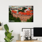 Kraków, Polen Poster (Thuiskantoor)
