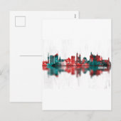 Krakow Polen Skyline Feestdagenkaart (Voorkant / Achterkant)